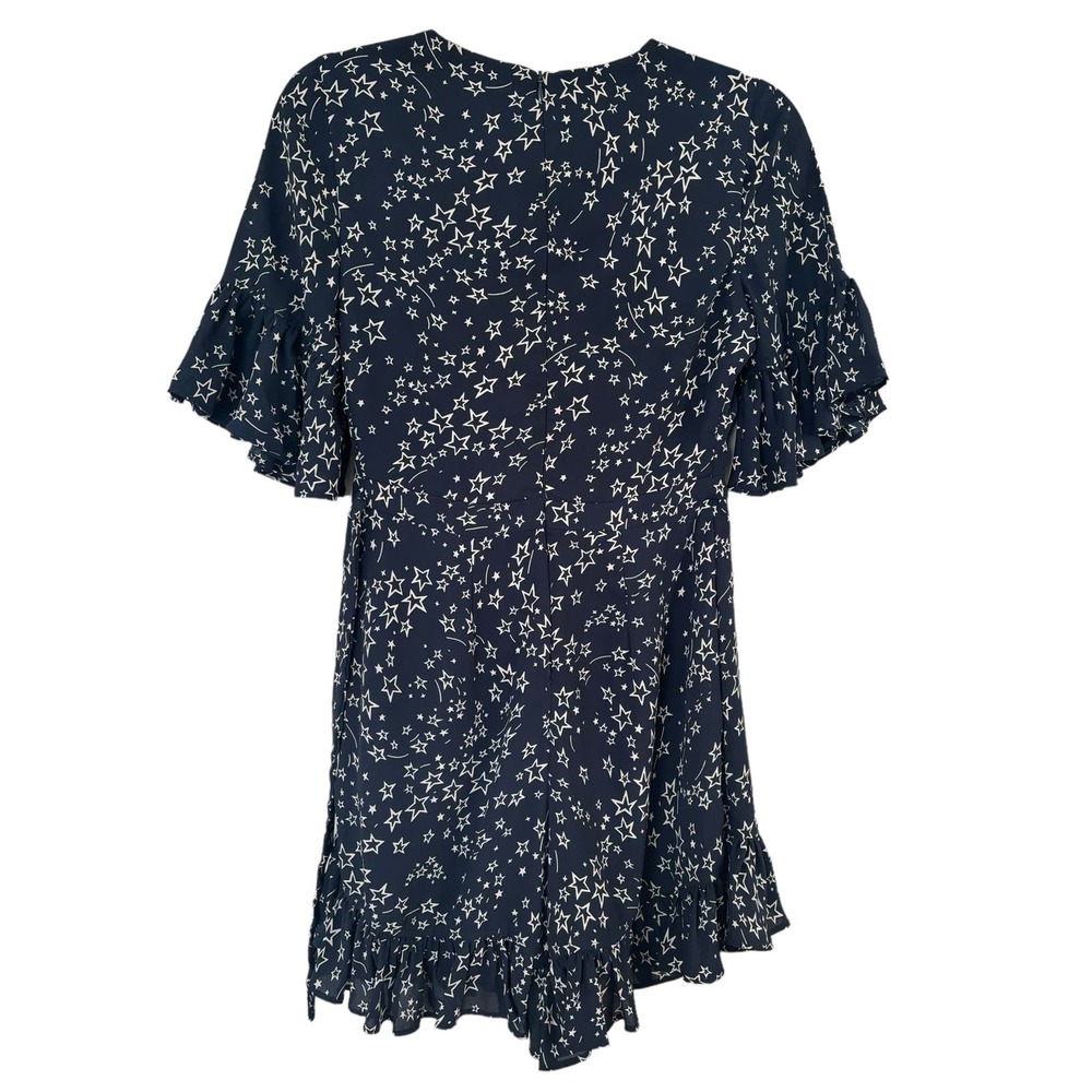 DELILAH CELESTIAL STAR PRINT WRAP ROMPER WOMEN SIZE 2/4 - Picture 8 of 15